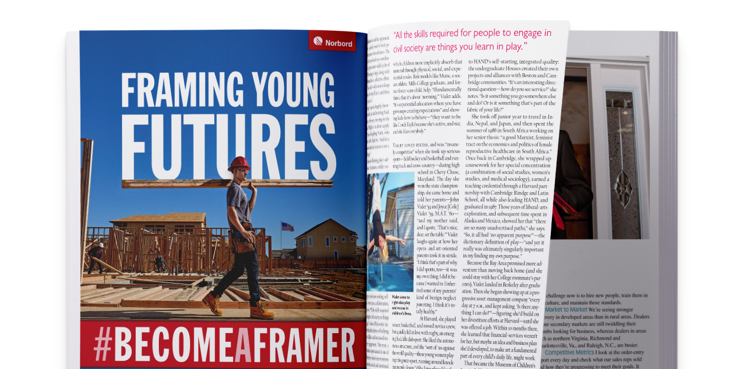 Become A Framer Magazine Ad